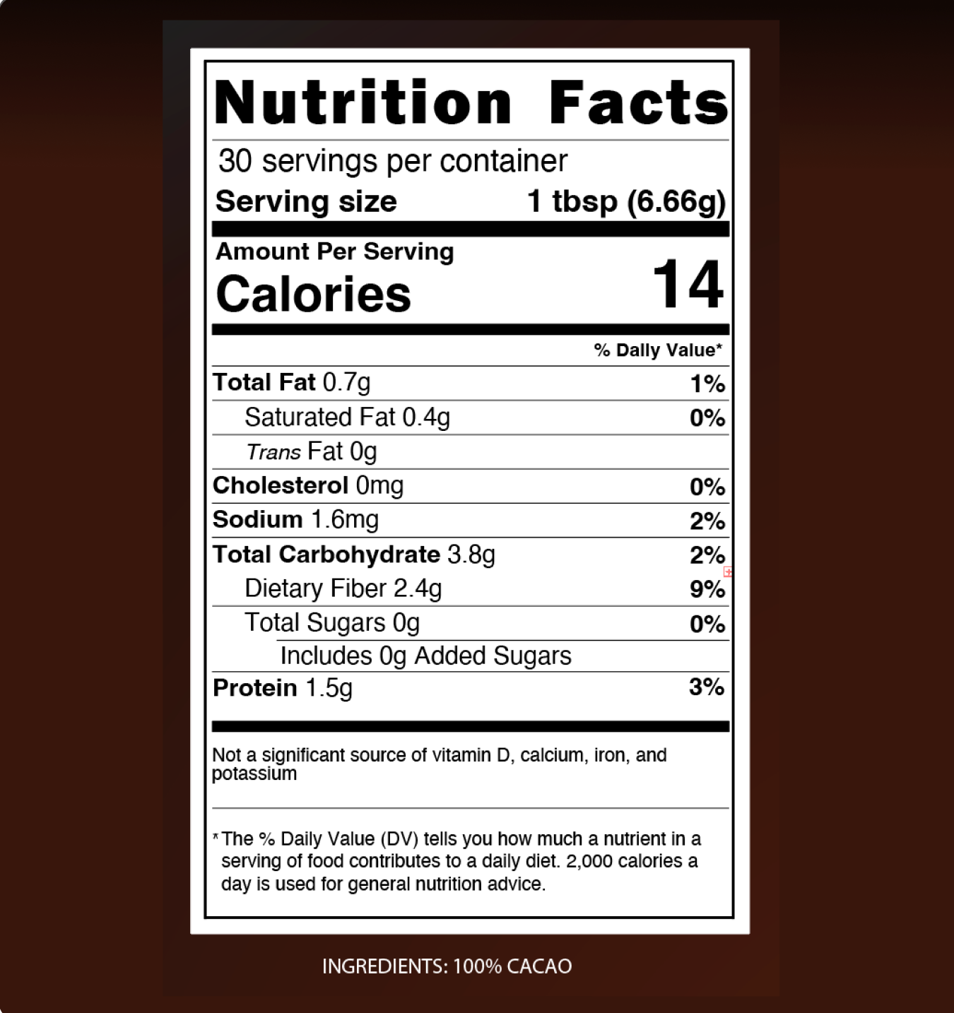 DARIA Ritual™ High Flavanol Cacao